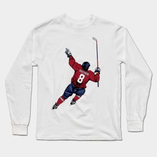 Alex Ovechkin Washington Celebration Long Sleeve T-Shirt